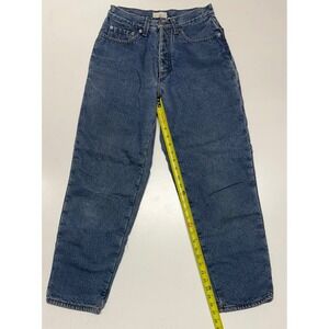VTG J. Crew Women's Lined Denim Jeans Sz 29/30 (measures 26 Waist 27 inseam) USA